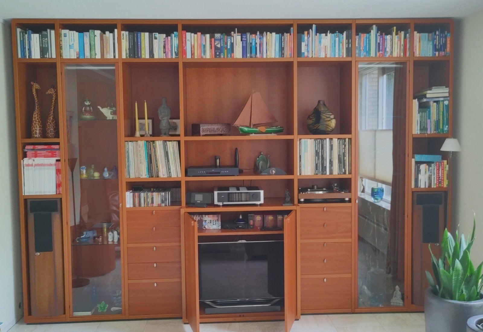 Poliform wandkast, Huis en Inrichting, Kasten | Boekenkasten, Ophalen, Zo goed als nieuw, 25 tot 50 cm, Minder dan 100 cm
