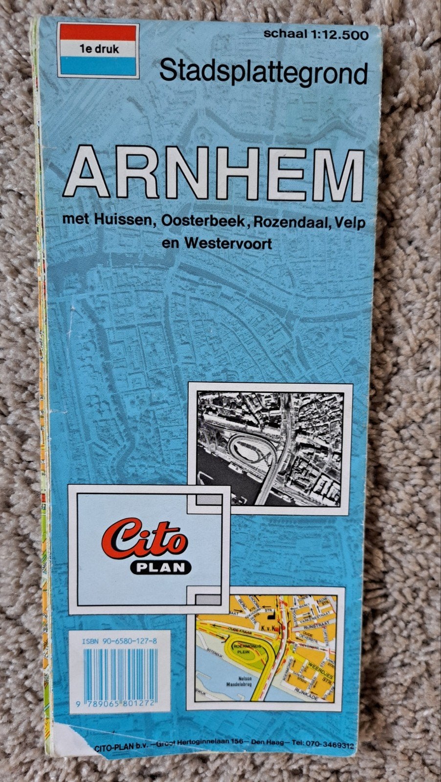 Citoplan stadsplattegrond Arnhem, 2000 tot heden, Ophalen of Verzenden, Nederland, Landkaart