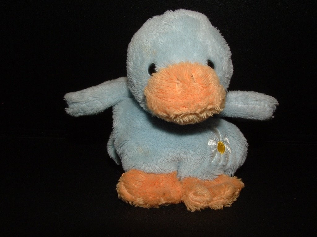 ANNA CLUB PLUSH VOGEL EEND ZACHTE BADSTOF BLAUW ME, Kinderen en Baby's, Speelgoed | Knuffels en Pluche, Ophalen of Verzenden, Nieuw