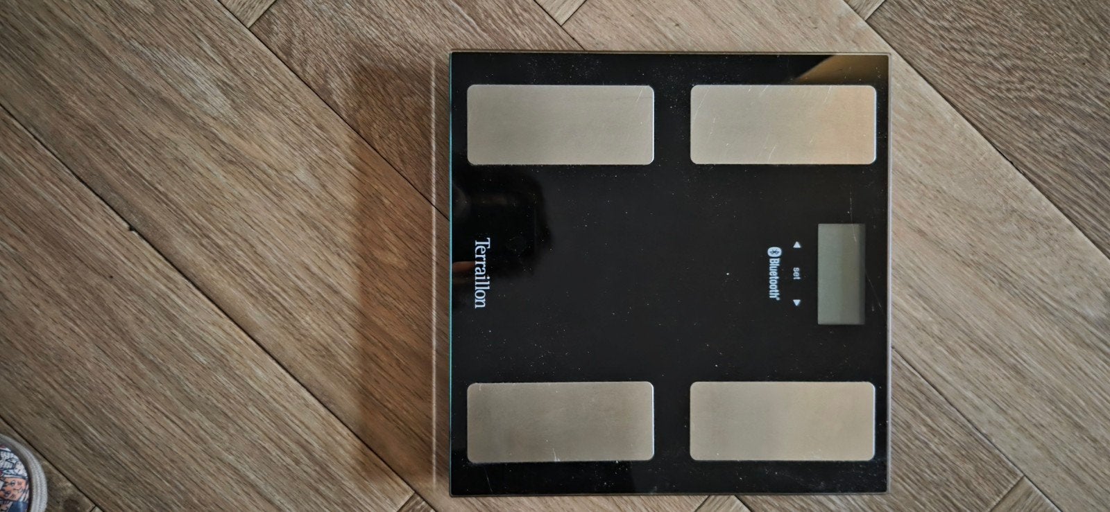 Terraillon Personenweegschaal met Bluetooth, Witgoed en Apparatuur, Weegschalen, 1 tot 500 gram, 100 kg of meer, Ophalen of Verzenden