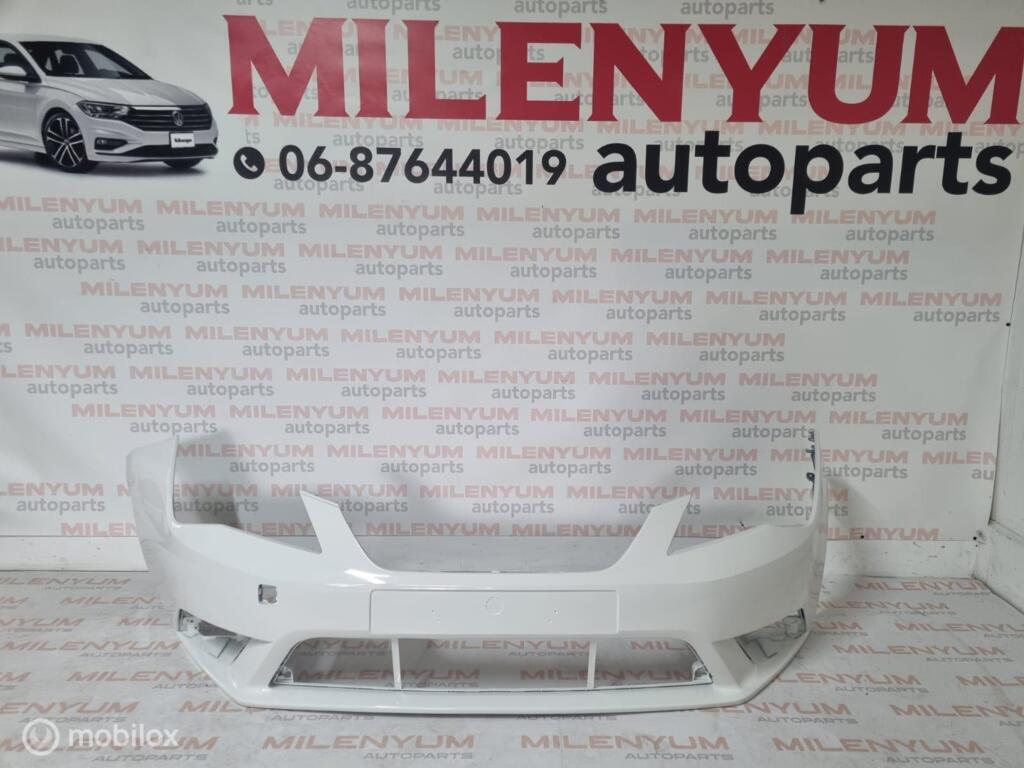 SEAT LEON VOORBUMPER NIEUW (2013-2016)LB9A, Voor, Nieuw, Ophalen of Verzenden, Bumper