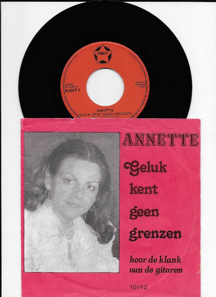 piraten single van Annette, 7 inch, Ophalen of Verzenden, Zo goed als nieuw, Levenslied of Smartlap