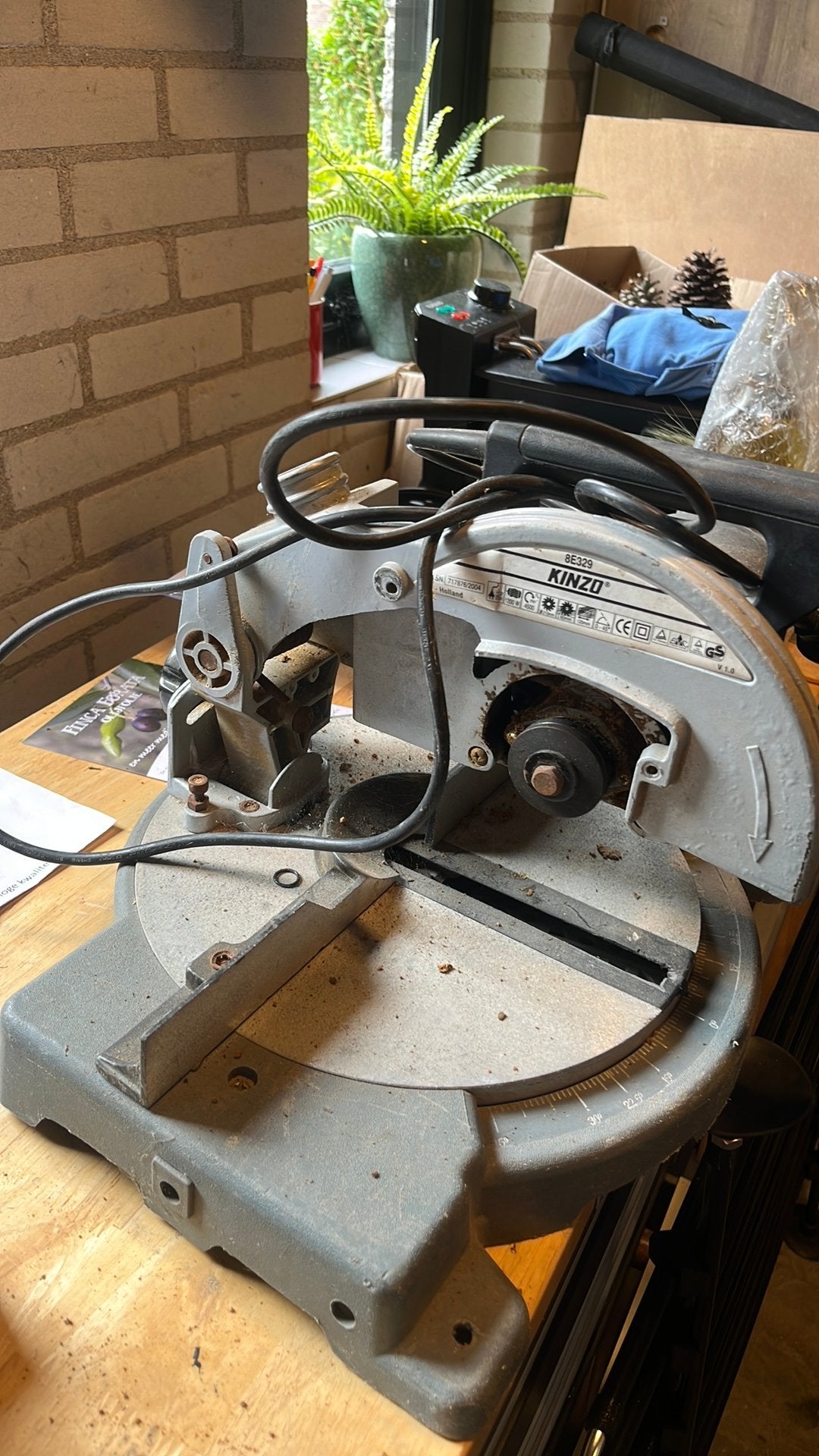 Kinzo afkortzaag, Ophalen, Gebruikt, Afkortzaag, 30 tot 70 mm