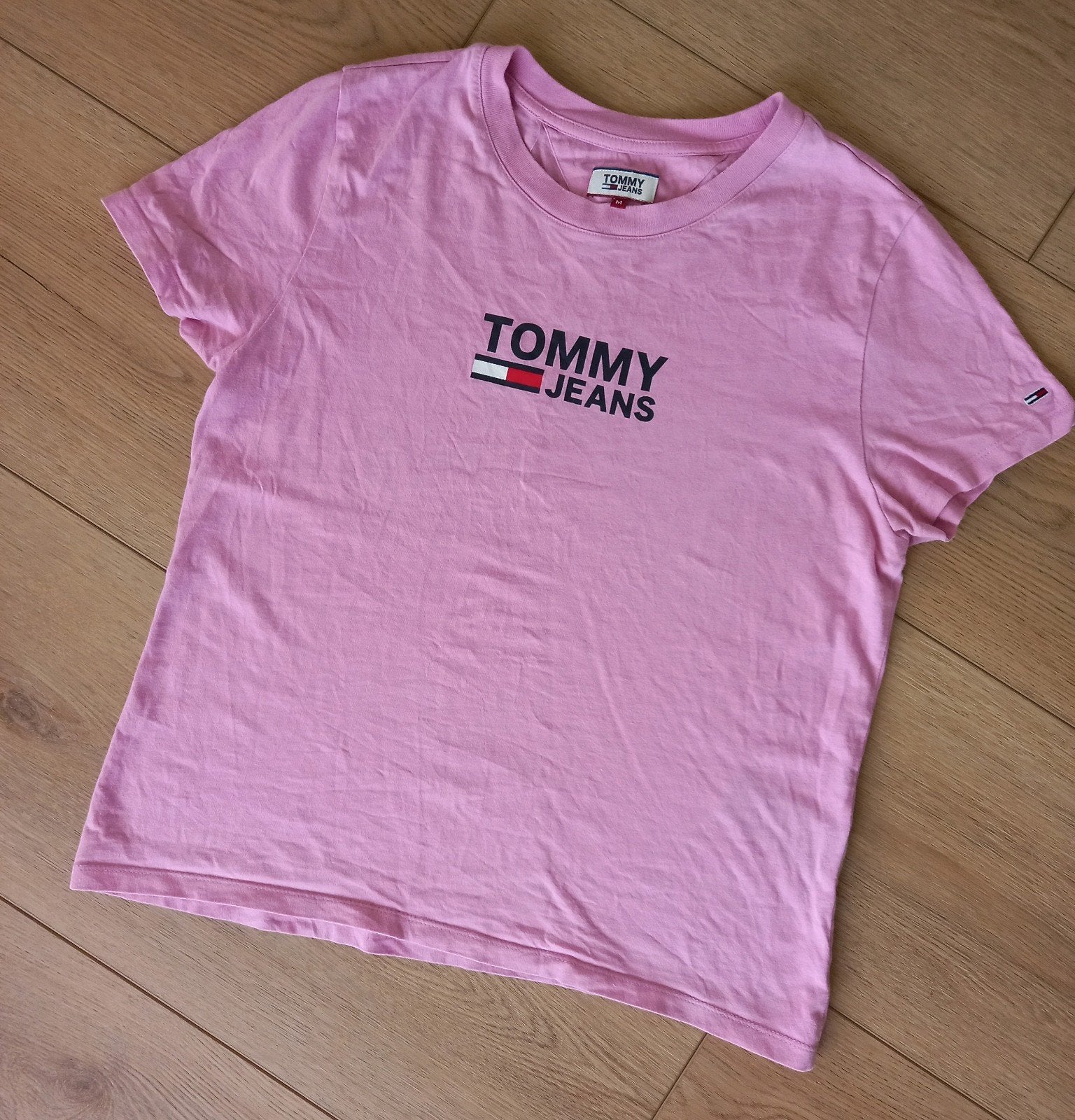 Tommy Hilfiger t-shirt maat M, Maat 38/40 (M), Ophalen of Verzenden, Korte mouw, Roze
