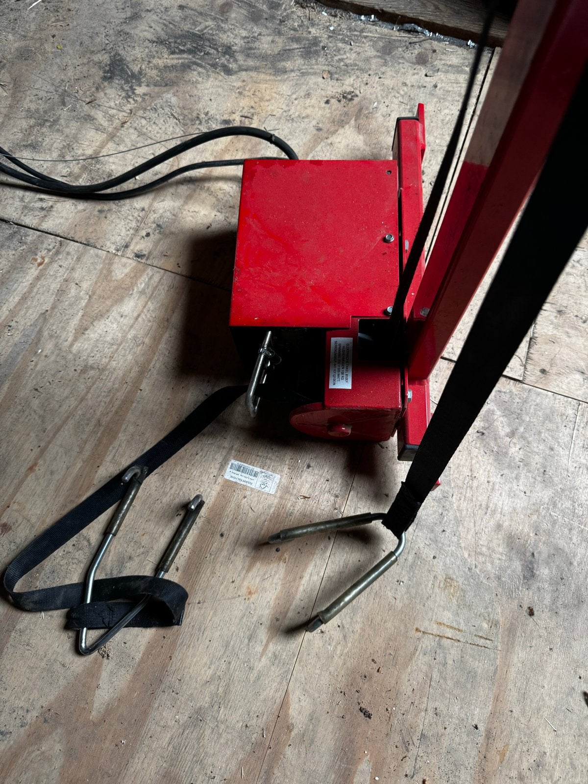 Elektrische fietstakel 100 kg - Plafondmontage, Fietsen en Brommers, Ophalen, Gebruikt