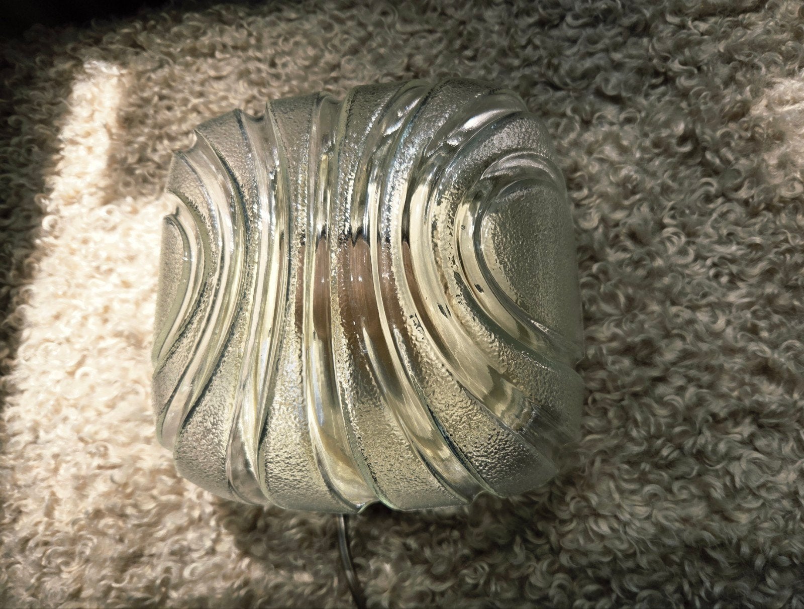 wandlamp / plafonniere, Zo goed als nieuw, Wandlamp, E27 (groot), Ophalen of Verzenden