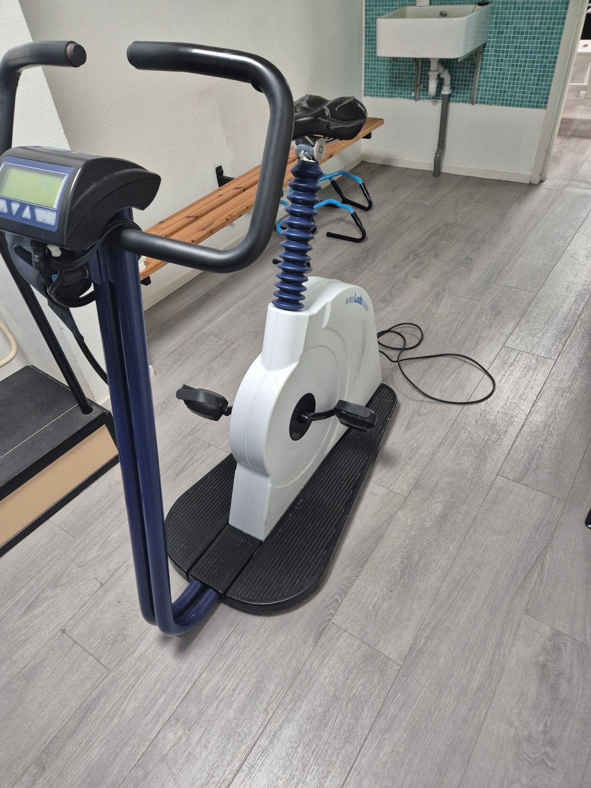 Lode Corival Ergometer Hometrainer - Gebruikt, Sport en Fitness, Ophalen, Gebruikt, Metaal, Benen