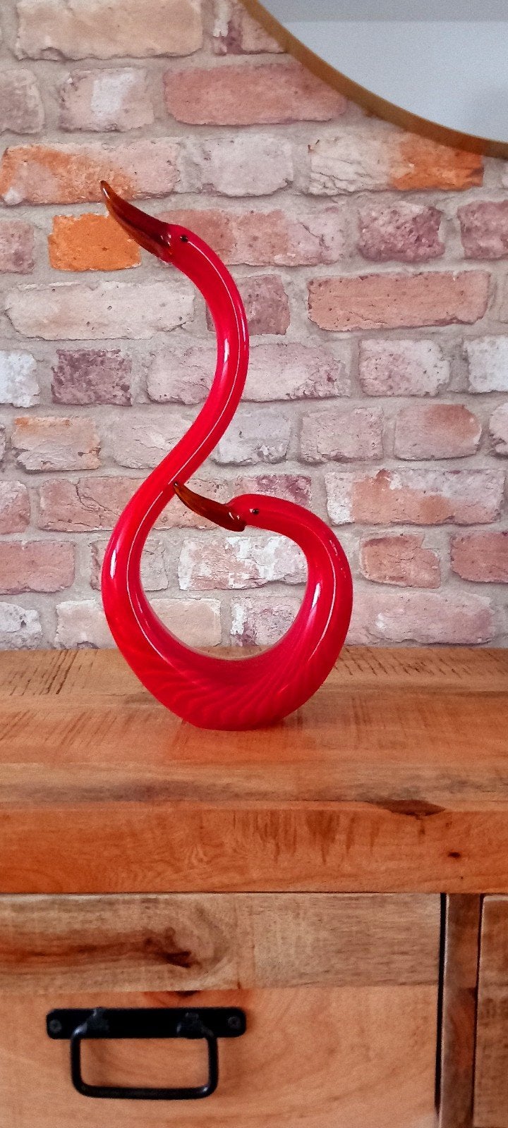 Murano Glas:Grote 37cm Zwaan Beeld♥️SALE VERKOOP♥️, Verzamelen, Beelden en Beeldjes, Ophalen of Verzenden, Nieuw, Dier