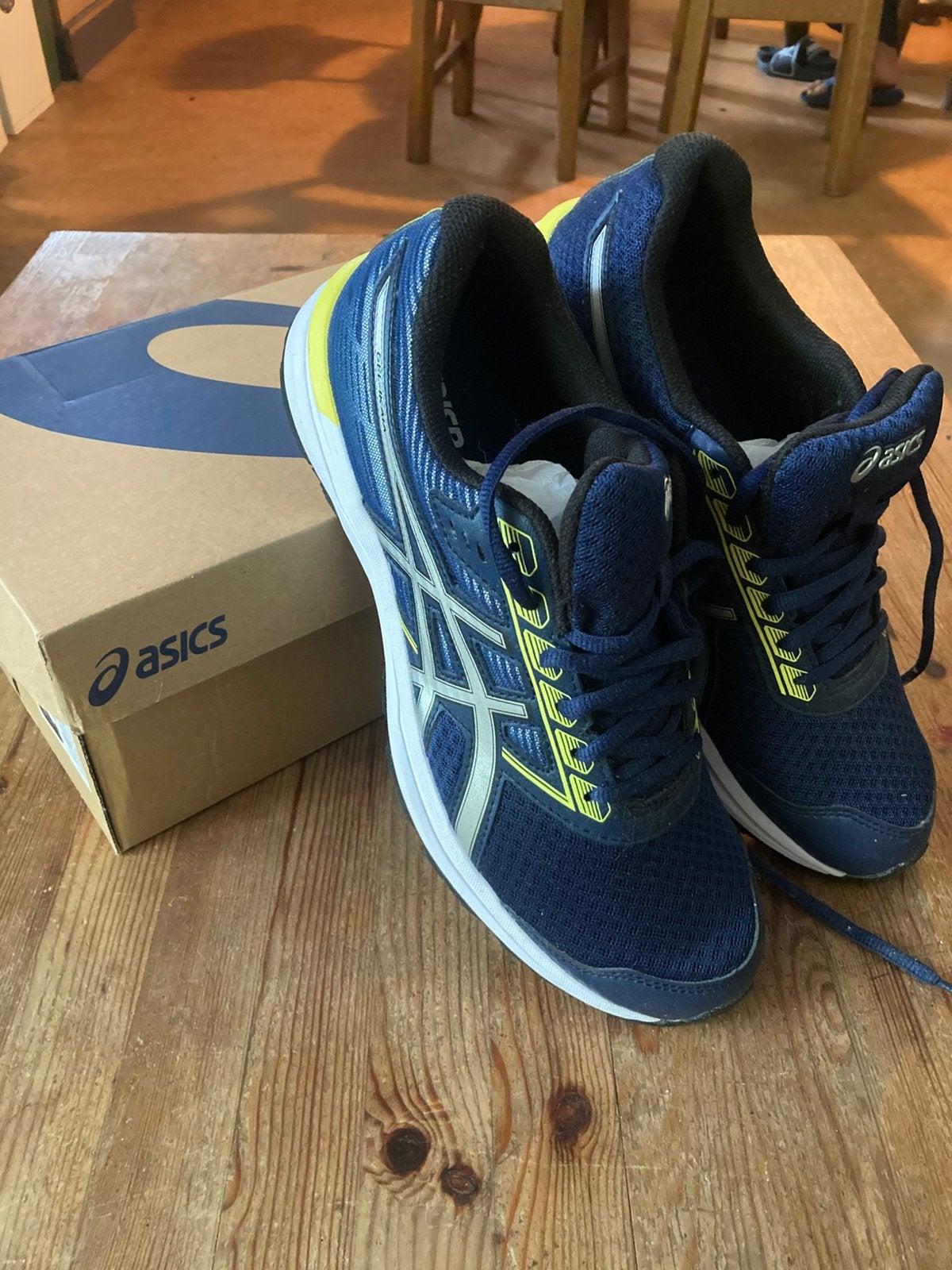 Asics gel ikaya schoenen, Kleding | Heren, Blauw, Sportschoenen, Nieuw, Ophalen of Verzenden