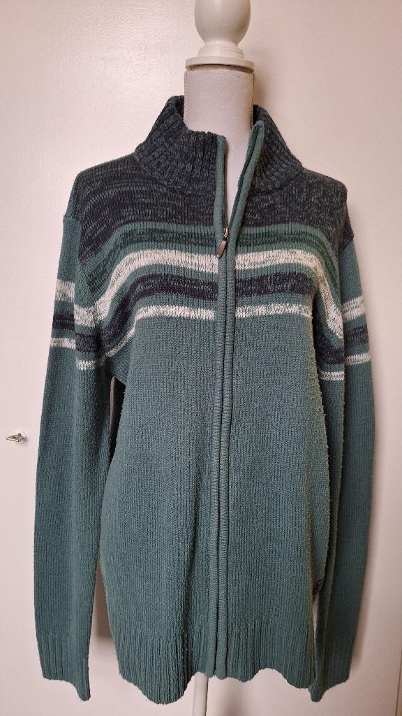 Vest: Groen heren vest, Great Stone, maat L, Kleding | Heren, Ophalen of Verzenden, Zo goed als nieuw, Maat 52/54 (L), Groen