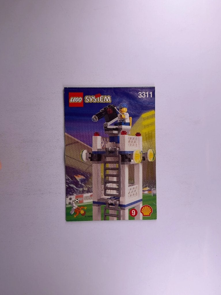 LEGO Sports 3311 (Instructions) for Set 3311 Camera Tower, Gebruikt, Overige thema's, Lego, Overige typen