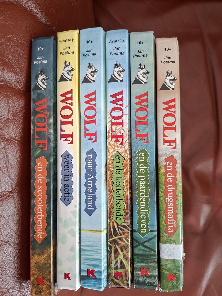 Jan Postma serie Wolf 6 boeken, Ophalen of Verzenden, Gelezen, Jan Postma