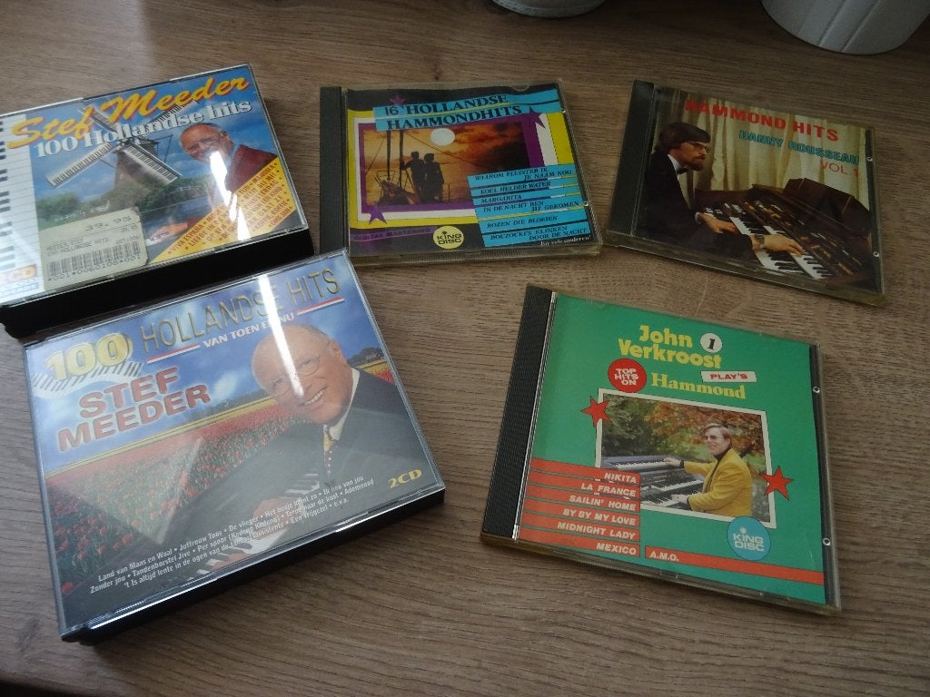 Cd's hammond orgel   gratis, Ophalen, Zo goed als nieuw, Overige genres