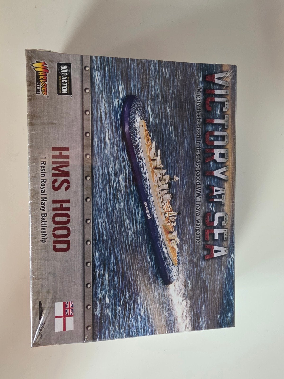 Warlord Games Victory at Sea: HMS Hood Resin Battleship, Ophalen of Verzenden