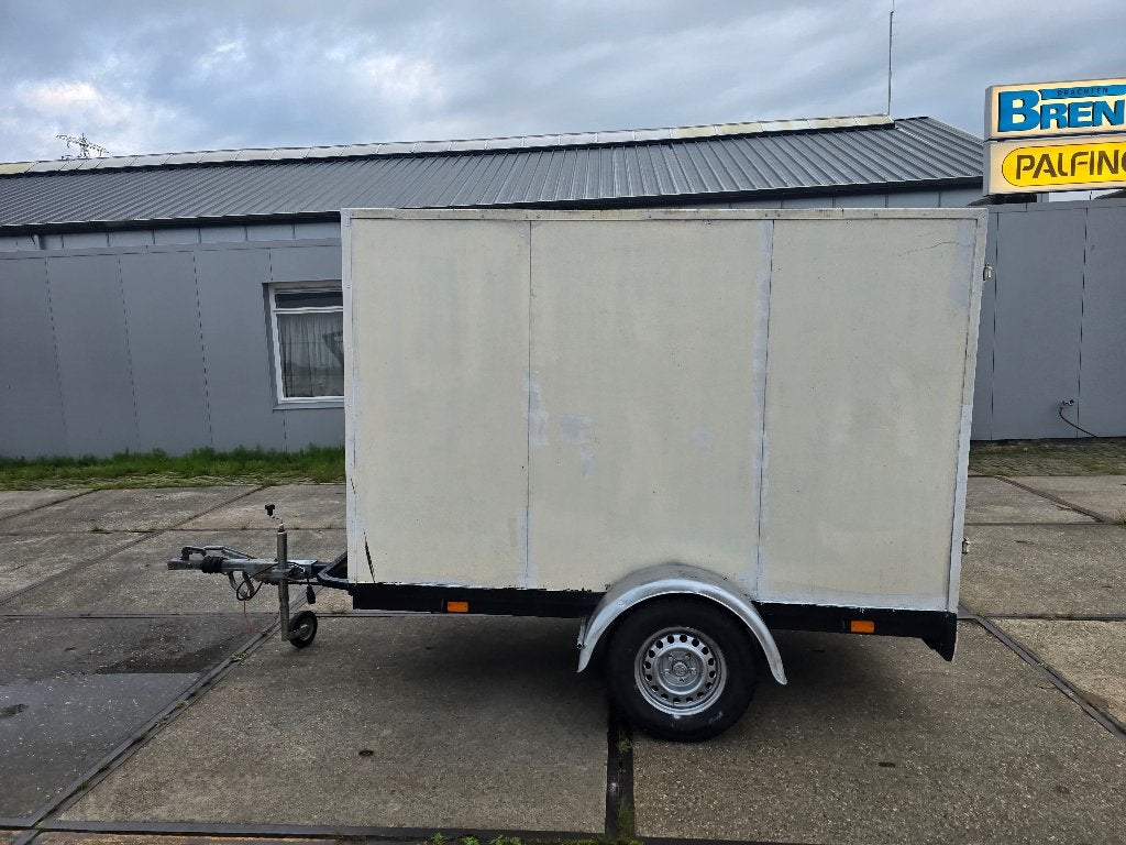 gesloten alko aanhanger aanhangwagen geremd zonder kenteken, Ophalen, Gebruikt