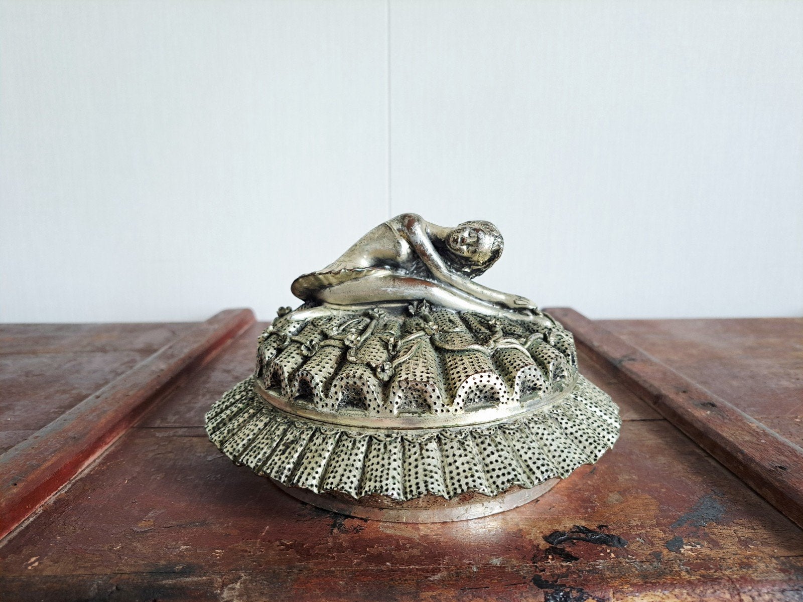 Vintage Juwelendoos met Sierlijke ballerina, Antiek en Kunst, Ophalen of Verzenden