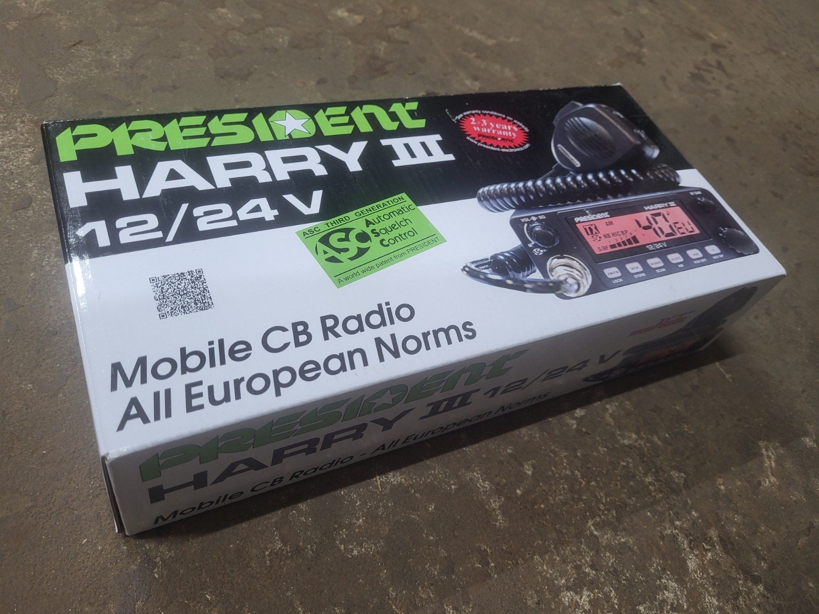 President Harry III 12/24V 27MC CB Radio - Nieuw, Verzenden, Nieuw, Overige merken, Elektronica en Kabels