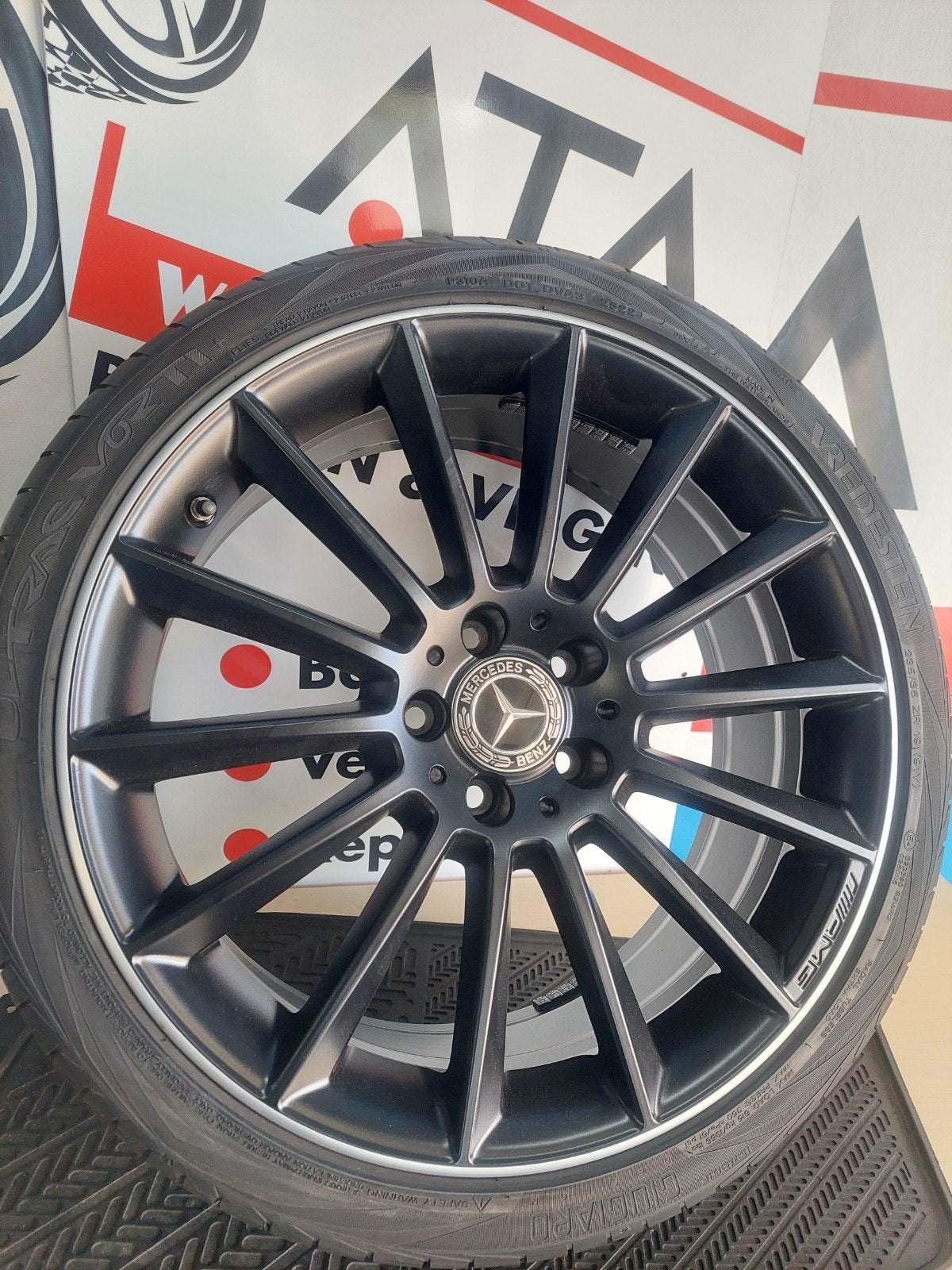 19 inch Mercedes A Klasse W177 AMG Velgen Origineel, 19 inch, Gebruikt, Banden en Velgen, Ophalen of Verzenden