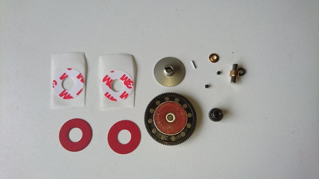 rc spur/pinion gears/tand wielen set, Elektro, Ophalen of Verzenden, Zo goed als nieuw, Schaal 1:10