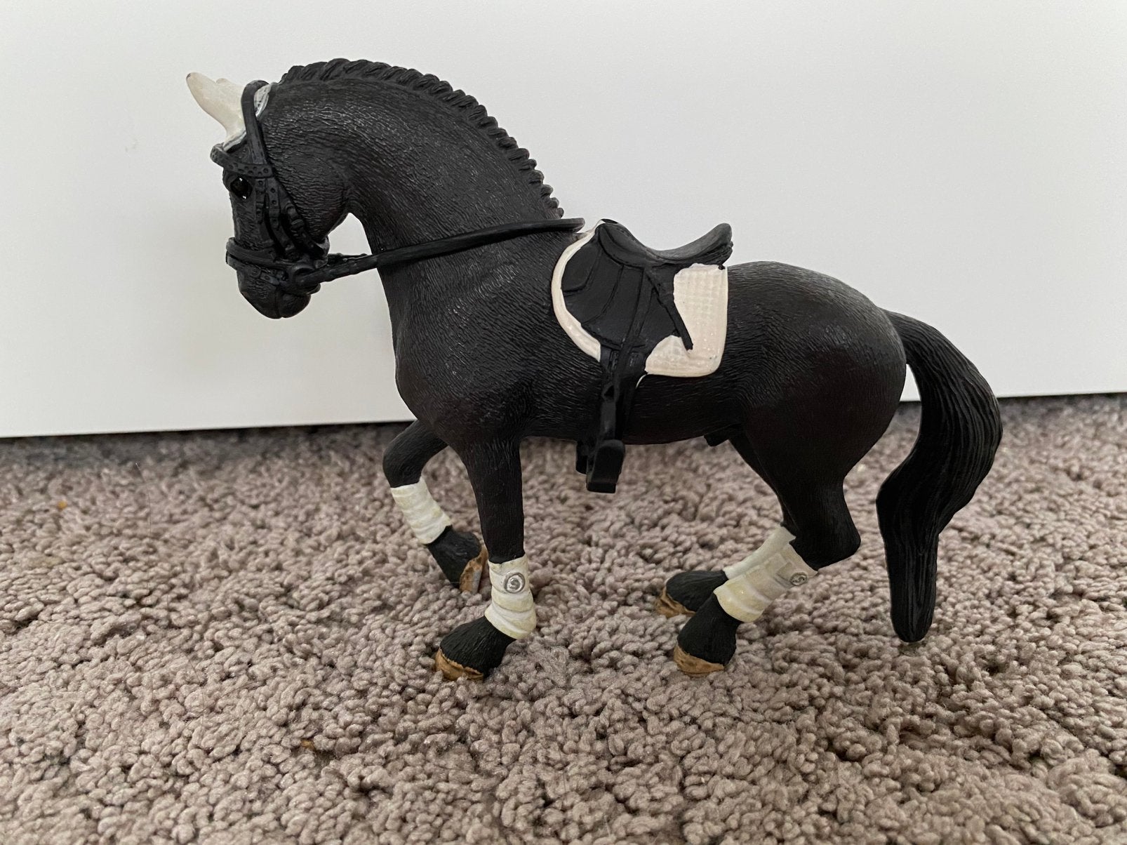 Schleich dressuur paard, Ophalen of Verzenden, Gebruikt