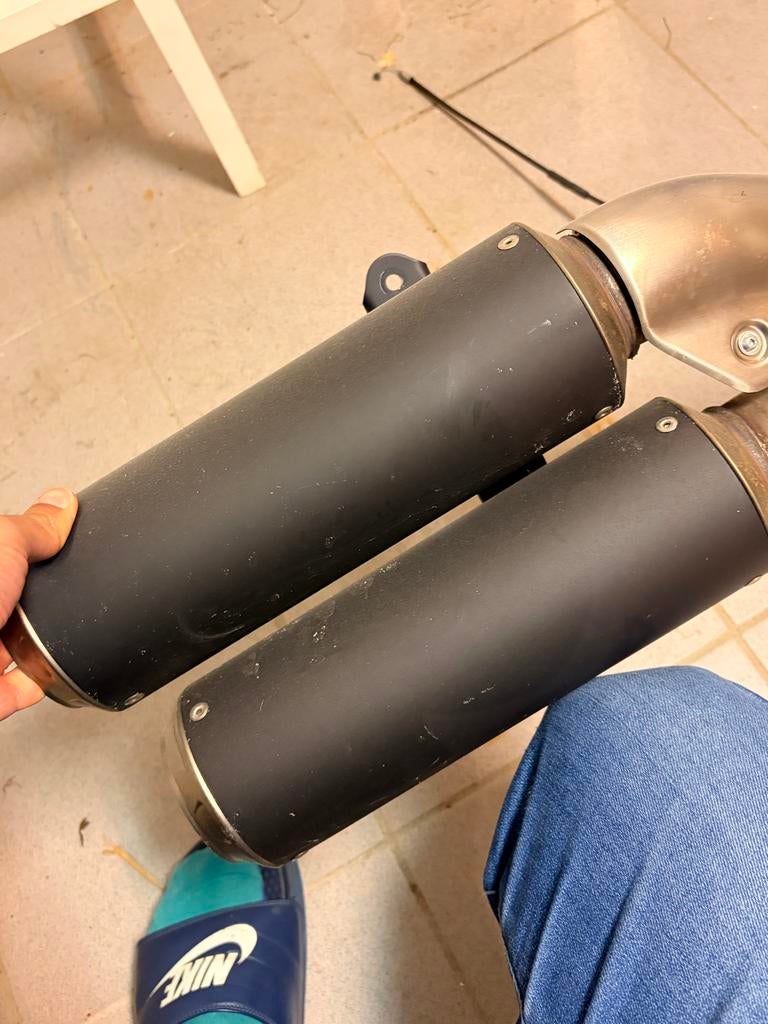 Ducati 959 Panigale OEM complete uitlaat +katalysator + klep, Ophalen of Verzenden, Nieuw