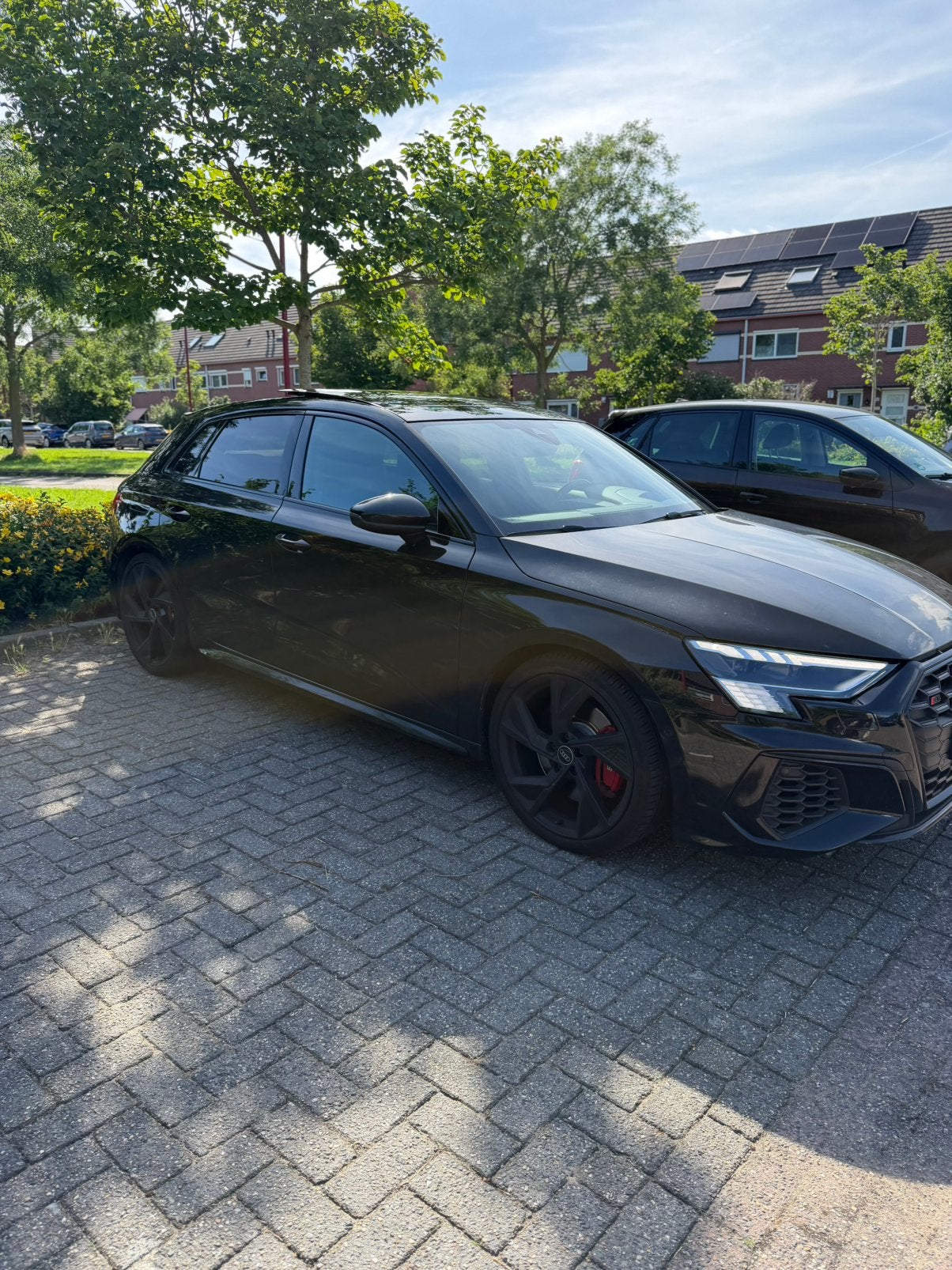 Audi S3 Pano HUD zwart 2.0 TFSI vol opties memory Quattro, Auto's, Audi, Automaat, Zwart, 310 pk, Vierwielaandrijving