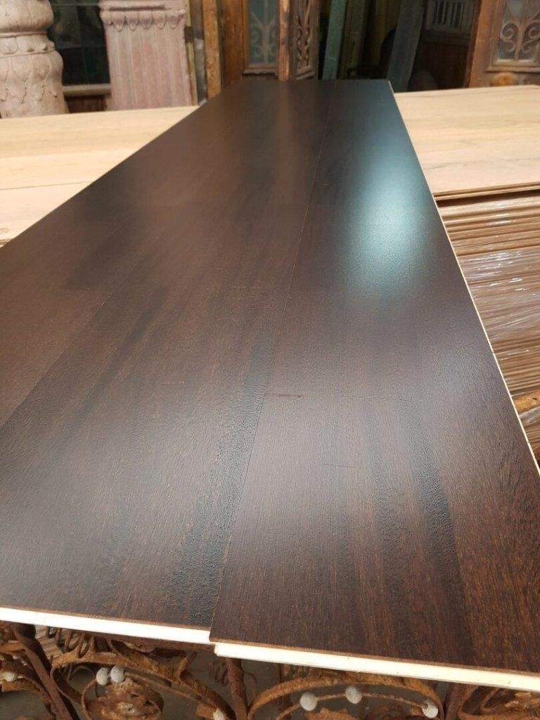 AANBIEDING! WENGE HOUTEN VLOER, MULTIVLOER KANT & KLAAR, Ophalen of Verzenden, Nieuw, 75 m² of meer, Parket