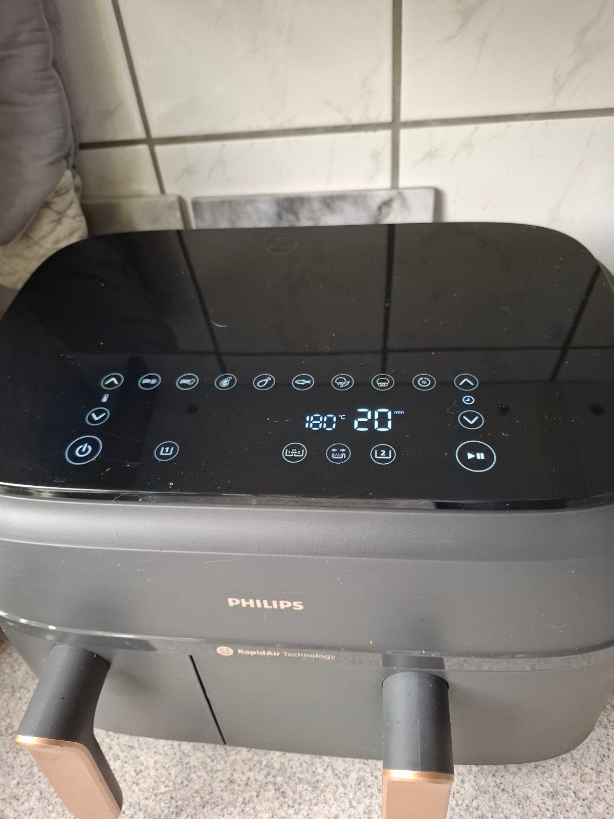 philips dubbele airfryer, Verzenden, Airfryer