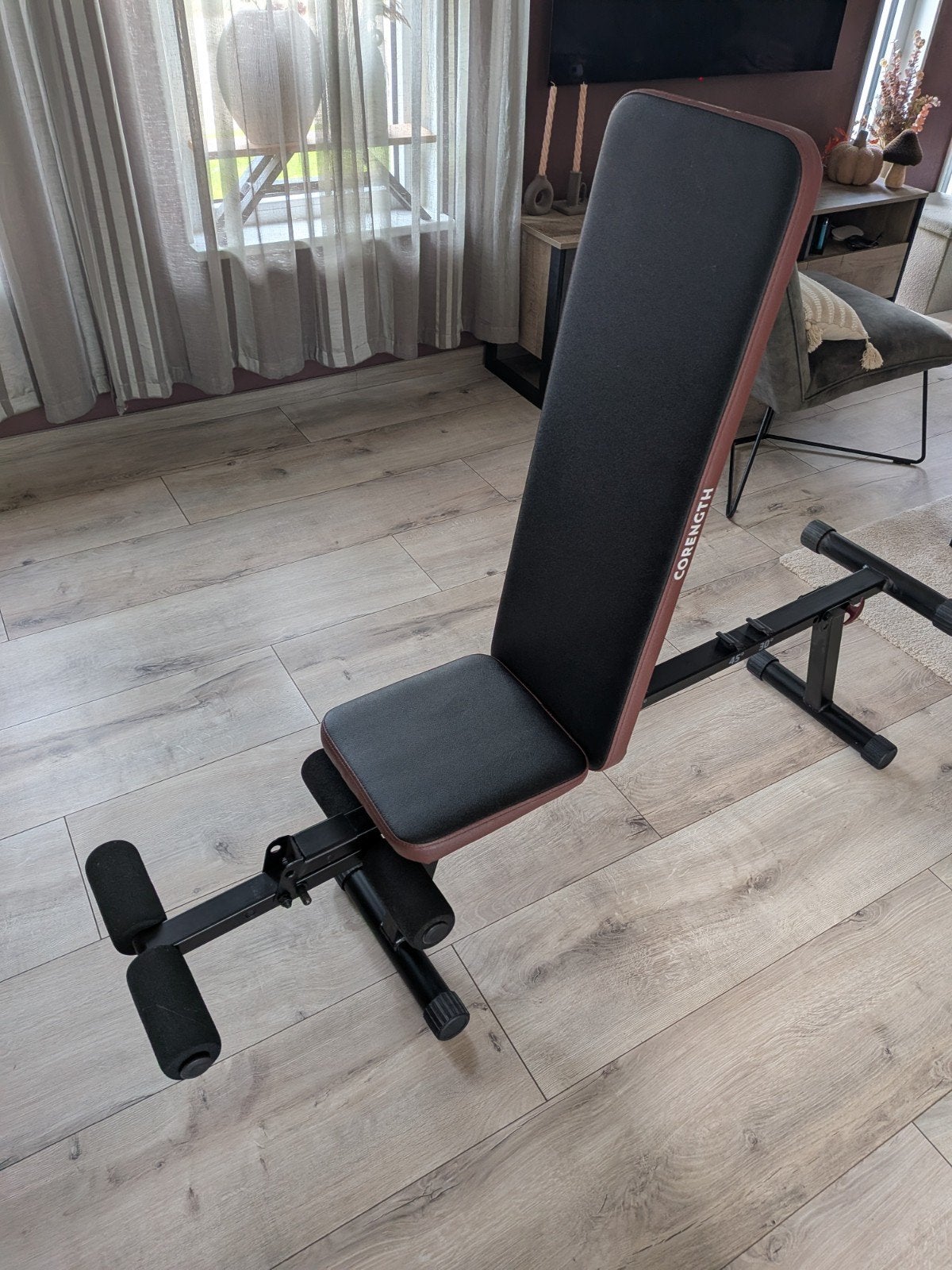Corength Fitnessbankje - Verstelbaar voor diverse oefeningen, Sport en Fitness, Ophalen, Zo goed als nieuw, Armen, Fitnessbank