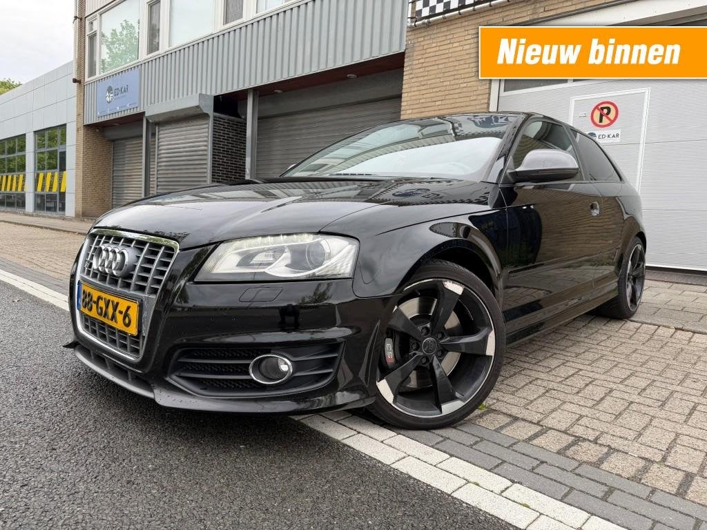 Audi S3 2.0 TFSI quattro Ambition Pro Line 265 PK ORG. AUTO, Auto's, Audi, Gebruikt, 4 cilinders, 1984 cc, Zwart