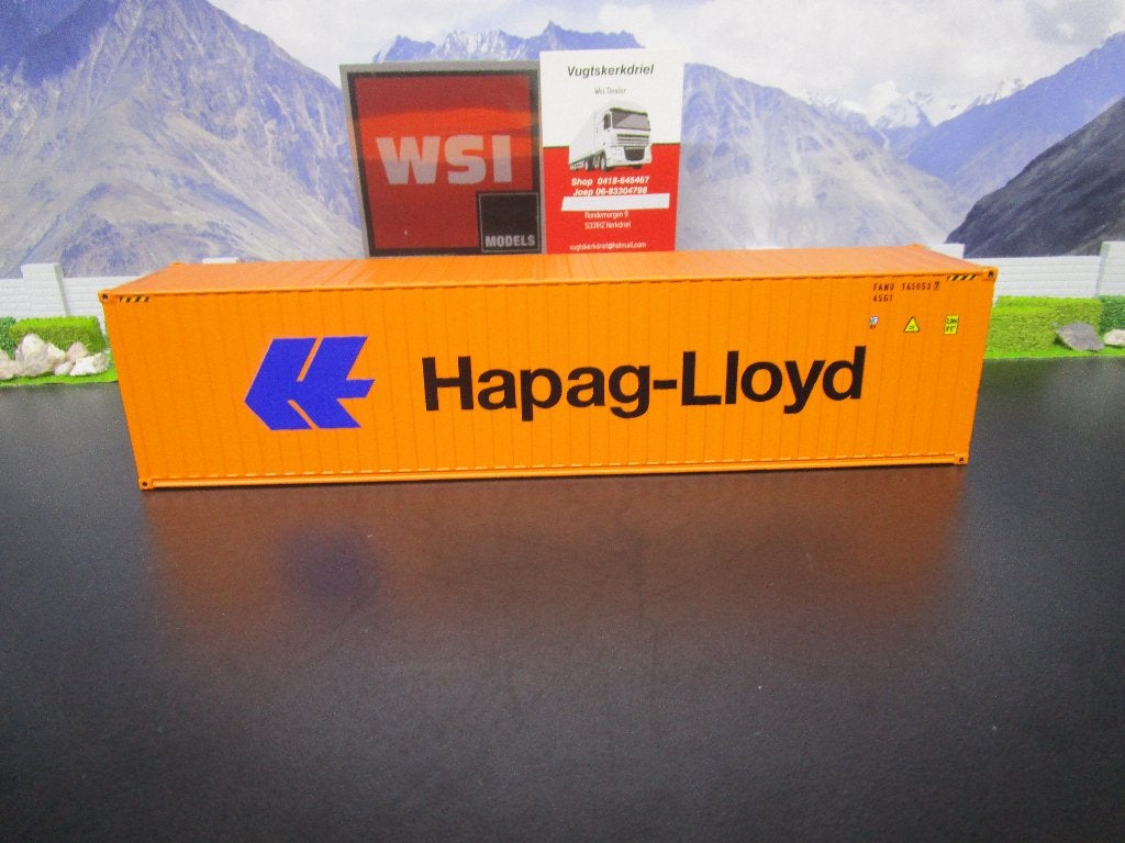 wsi premium line 04-2134 hapag-loyd 40ft container, Ophalen, Nieuw, Bus of Vrachtwagen, Wsi