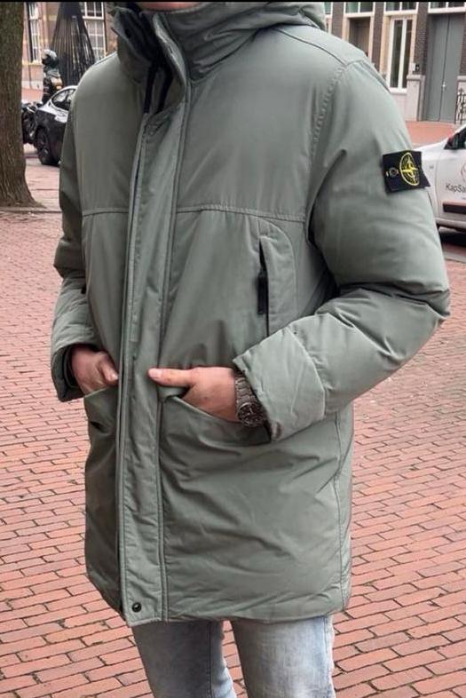 stone island jas, Kleding | Heren, Jassen | Winter, Ophalen of Verzenden, Zo goed als nieuw, Zwart