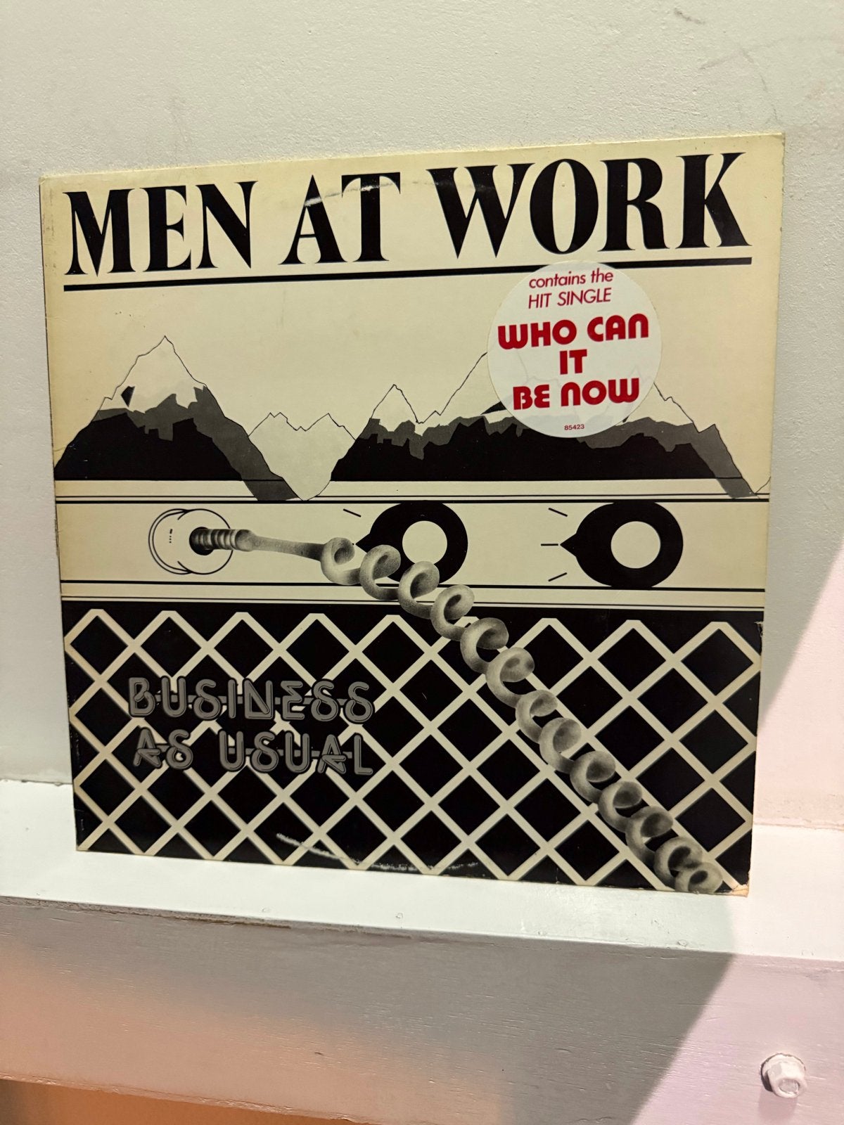 Men At Work - Business As Usual LP (Pop/Rock), Cd's en Dvd's, Vinyl | Pop, Gebruikt, Pop, LP, 12 inch, Ophalen of Verzenden