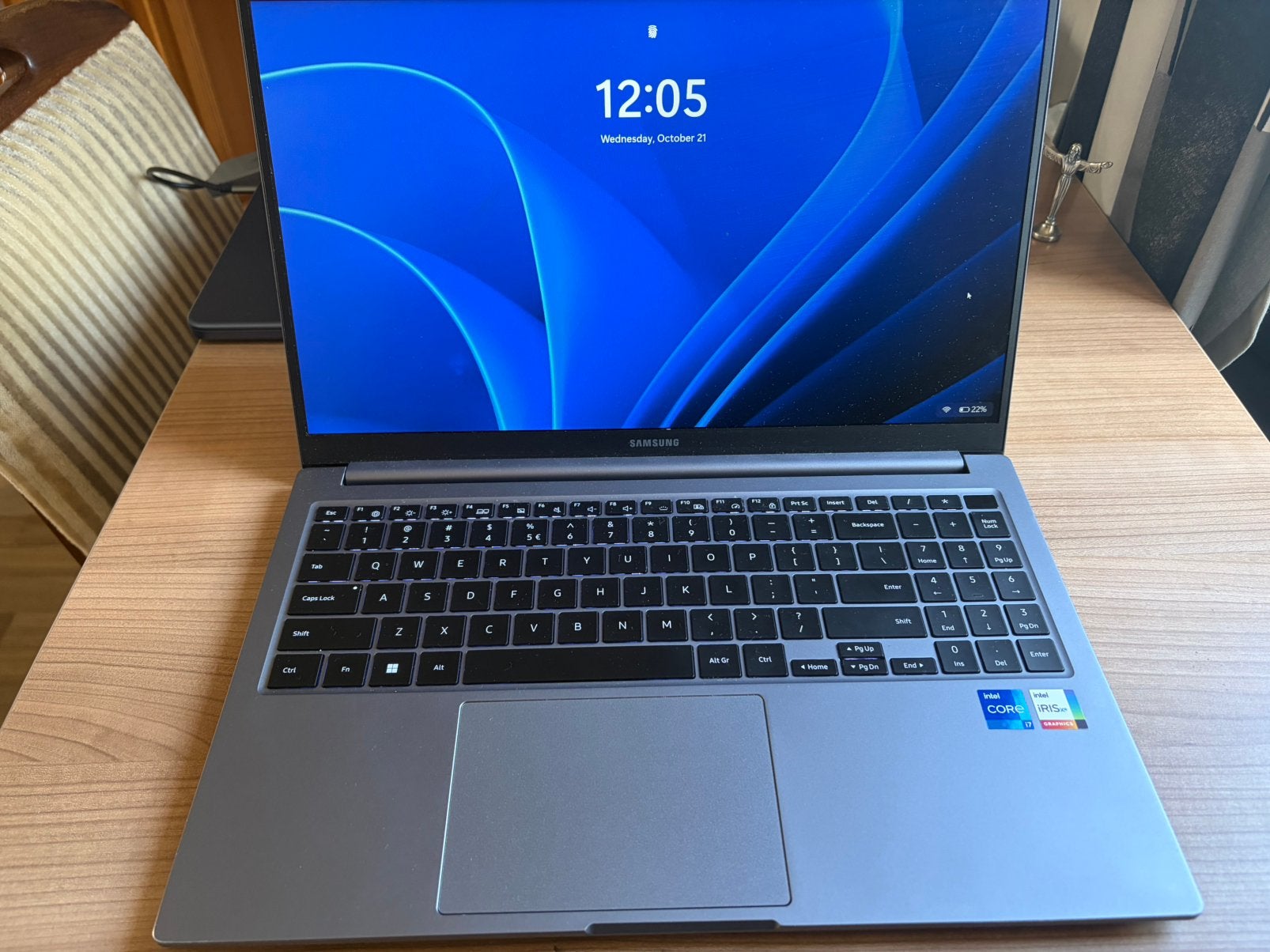 Samsung laptop, Computers en Software, Ophalen, Gebruikt, 15 inch, 2 tot 3 Ghz