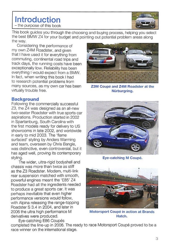 BMW Z4: E85 Roadster and E86 Coupe including M and Alpina, Verzenden