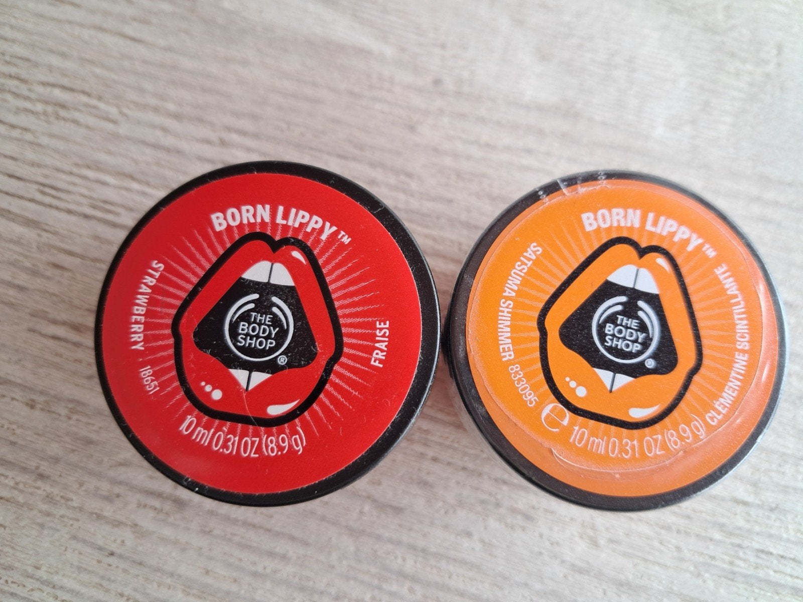 2 lippenbalsems van The Body Shop.  Nieuw.  Ophalen., Ophalen, Nieuw, Lippen, Verzorging