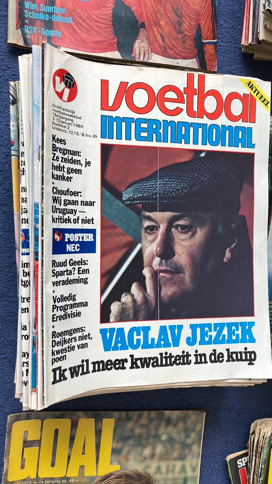 Voetbal international jaren 80 en 90, Ophalen of Verzenden, Zo goed als nieuw, Overige binnenlandse clubs, Boek of Tijdschrift