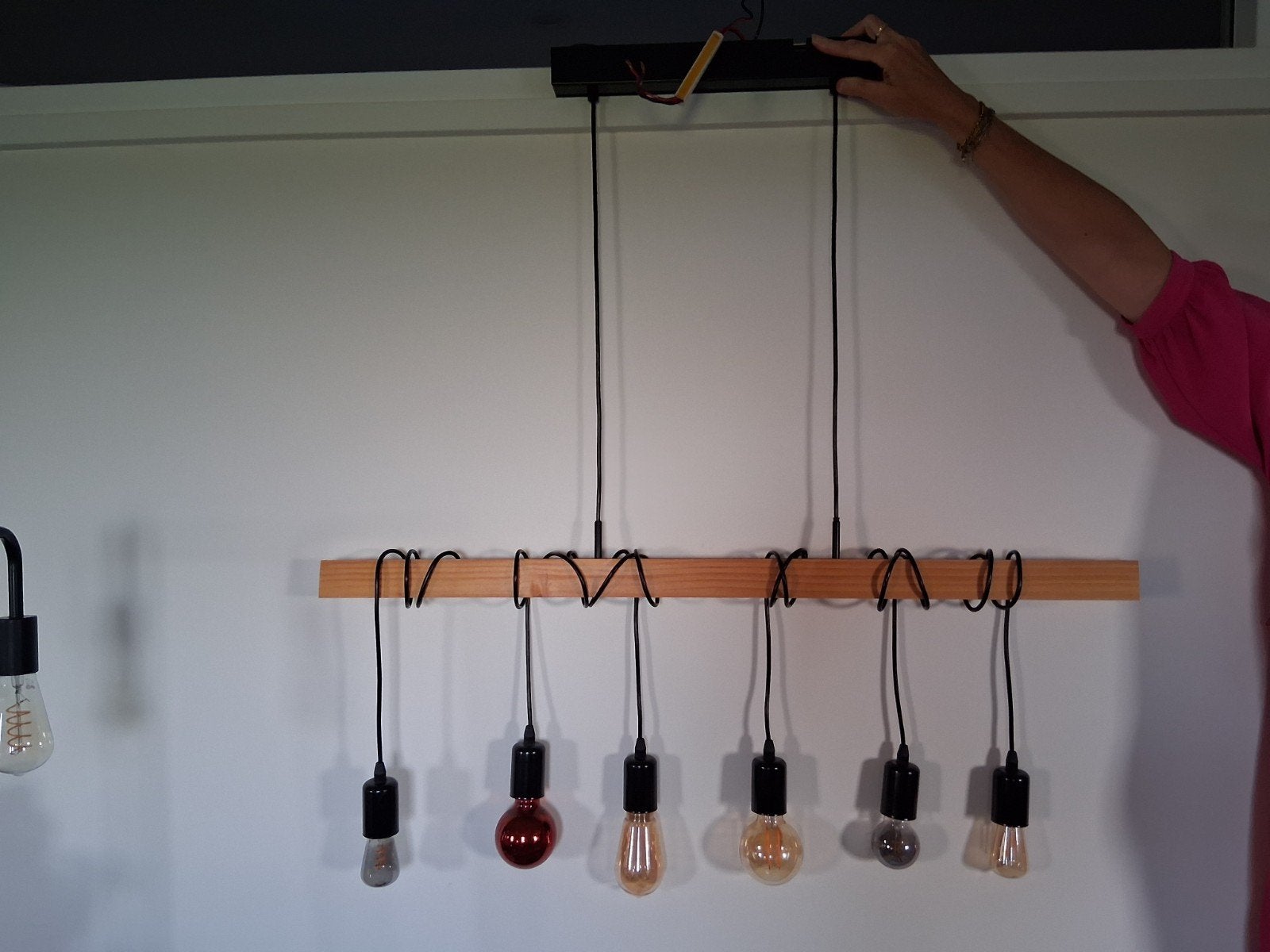 Super mooie hanglamp, Ophalen of Verzenden, Zo goed als nieuw, Glas