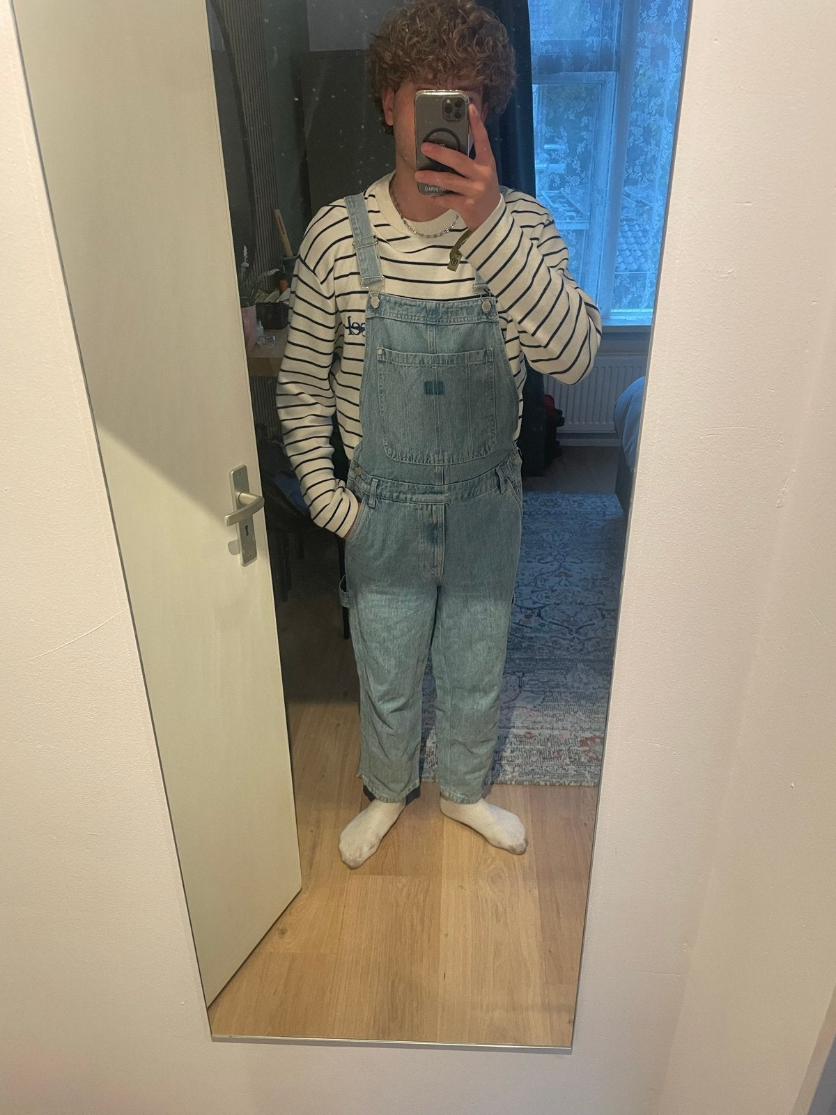 Pull&Bear spijker tuinbroek maat S, Ophalen of Verzenden, Zo goed als nieuw