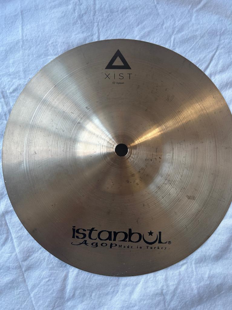 Istanbul Agop Xist 10" splash, Ophalen of Verzenden, Gebruikt, Drums of Percussie