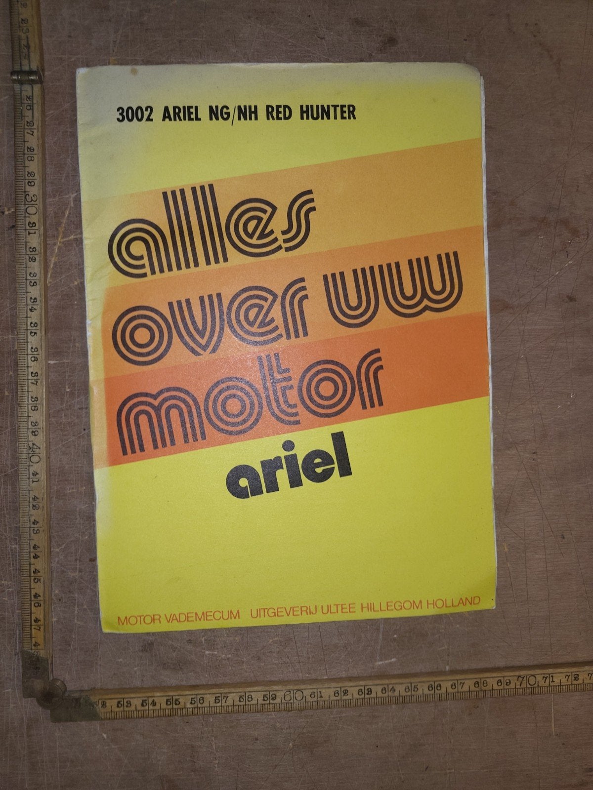 werkplaatshandboek Ariel Ng/NH Red Hunter, Ophalen of Verzenden, Overige merken