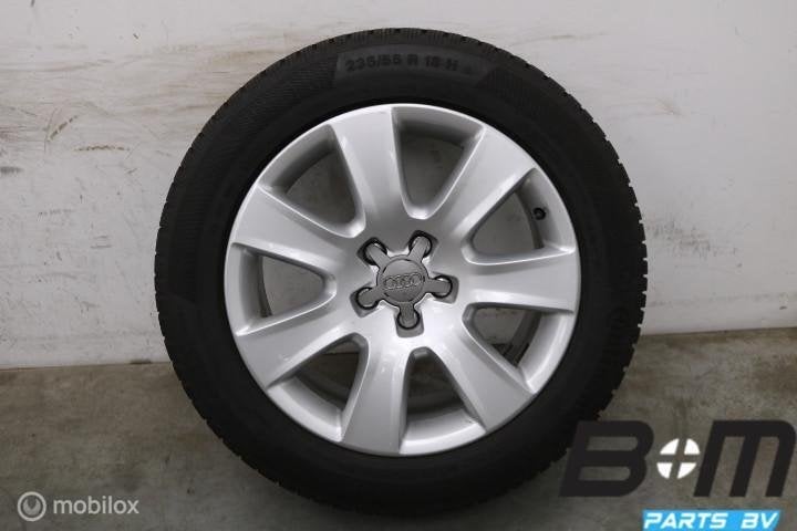WINTER! ORIGINEEL! 18 inch velgen Audi A8 4H! 4H0601025B, 18 inch, Gebruikt, Banden en Velgen