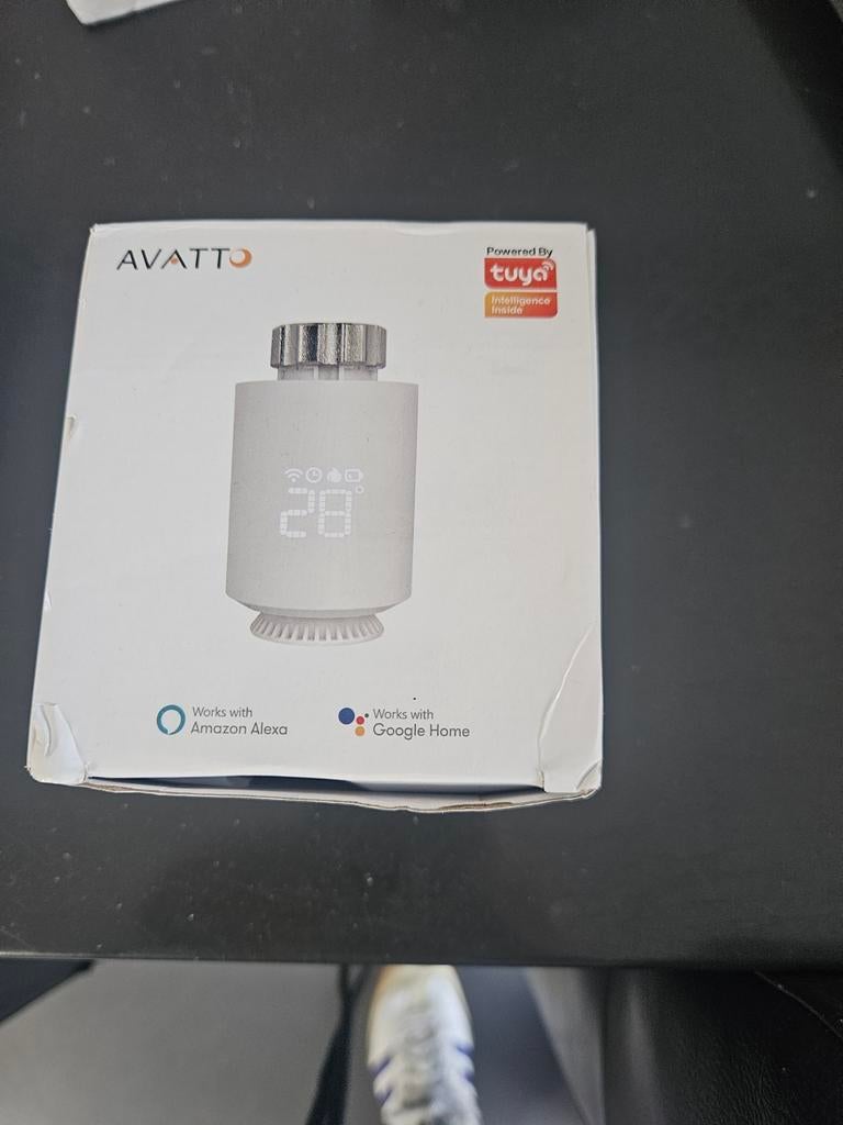 2x AVATTO TRV06 Slimme Radiator Thermostaat Tuya Zigbee, Doe-het-zelf en Verbouw, Thermostaten, Nieuw, Slimme thermostaat, Ophalen of Verzenden