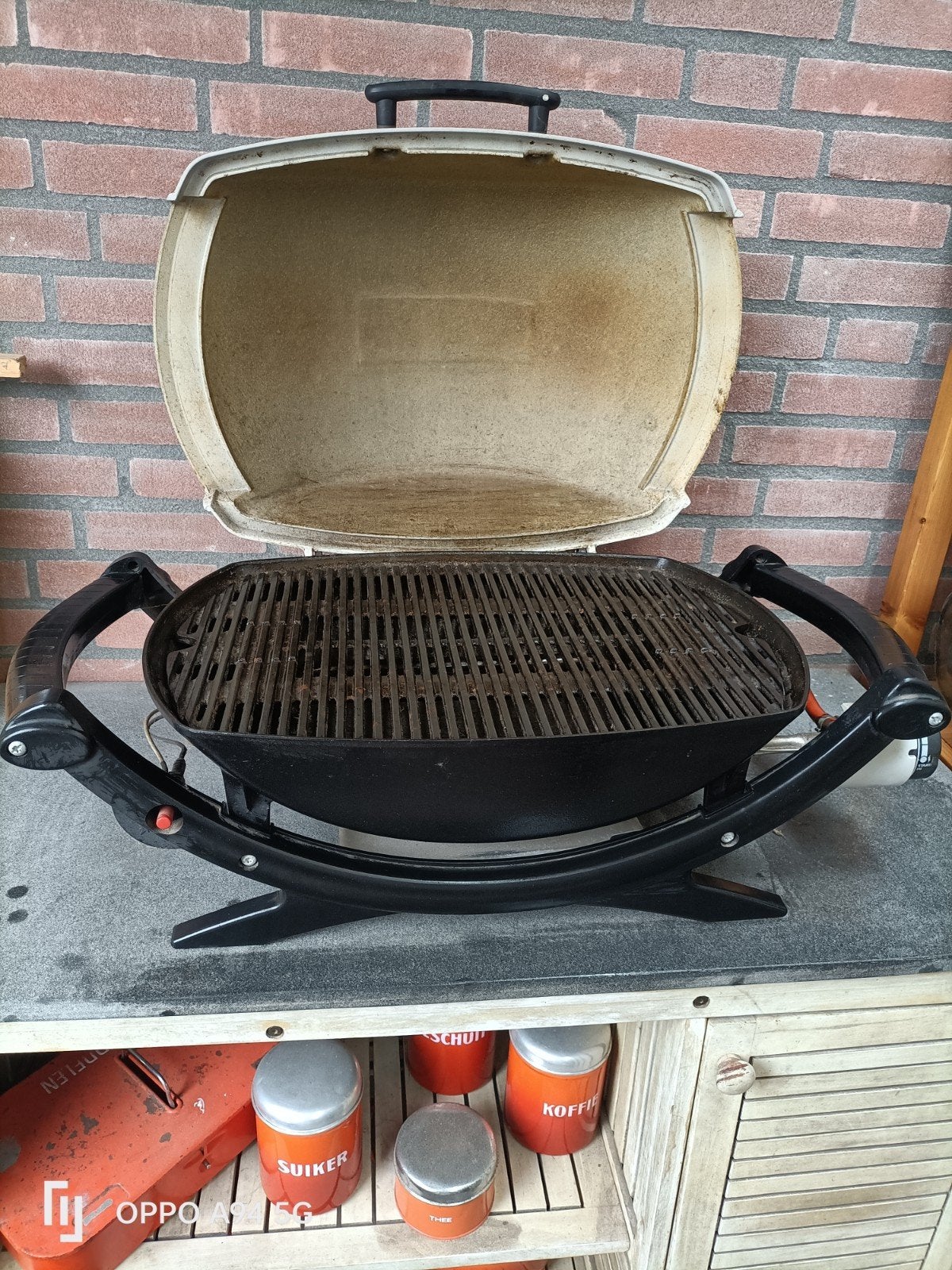 Weber  gasbarbecue, Ophalen, Gebruikt, Weber