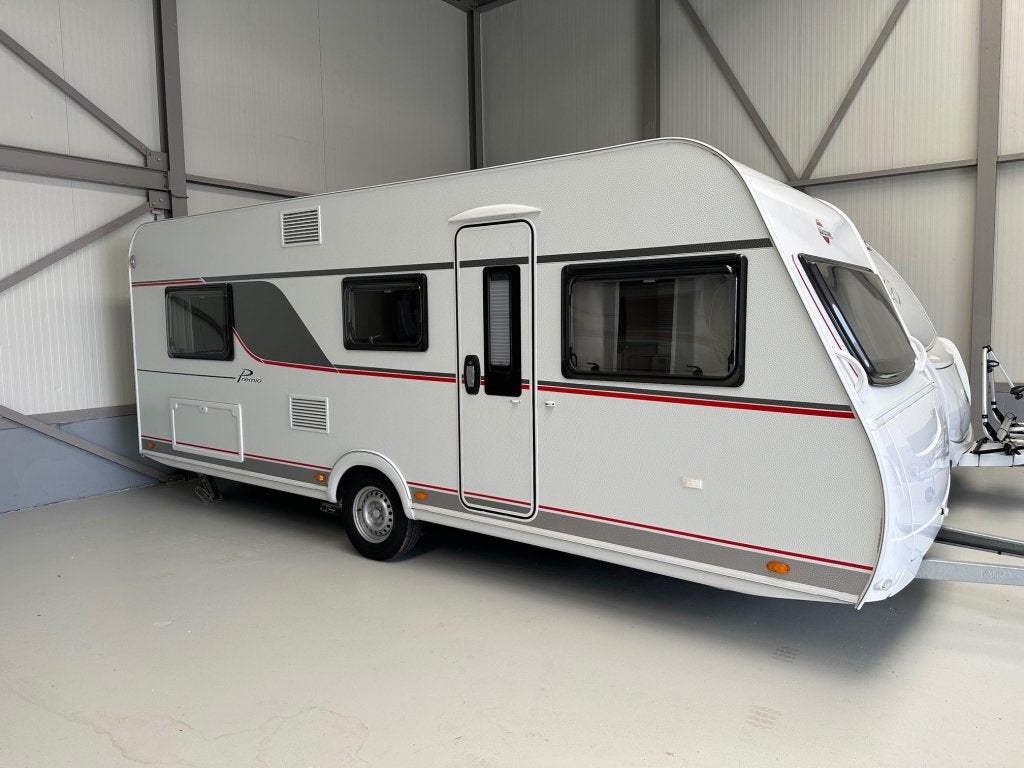 Bürstner Premio 530 TL Caravan, Caravans en Kamperen, Rondzit, 7 tot 8 meter, Bedrijf, Bürstner
