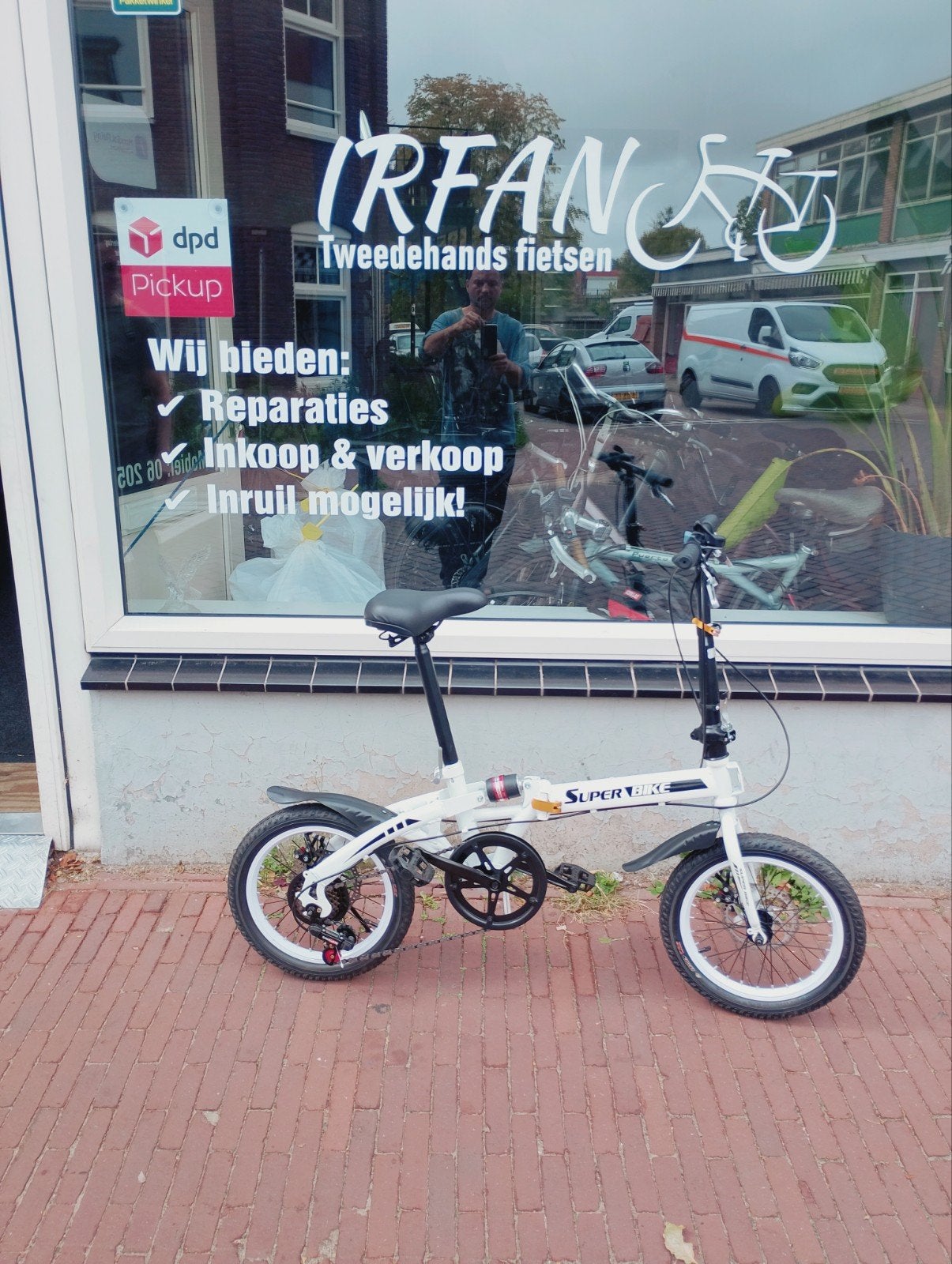 vouwfiets 16 met versnellingen, Ophalen of Verzenden, Nieuw, 16 tot 18 inch, Versnellingen