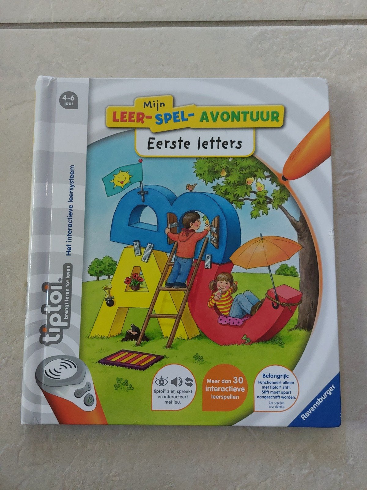 Tiptoi boek mijn leer- spel- avontuur eerste letters, Kinderen en Baby's, Speelgoed | Educatief en Creatief, Ophalen of Verzenden