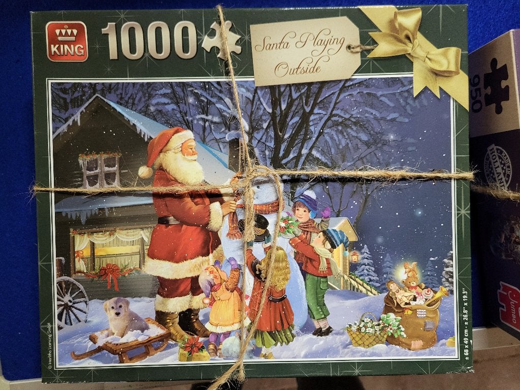 Puzzel kerst, Ophalen, 500 t/m 1500 stukjes, Zo goed als nieuw, Legpuzzel