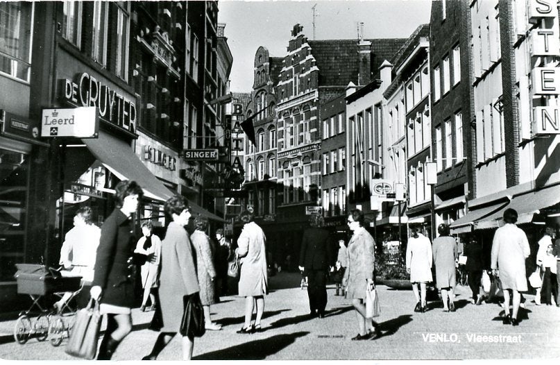 Venlo Vleesstraat 1, Ophalen of Verzenden, 1960 tot 1980, Ongelopen, Limburg