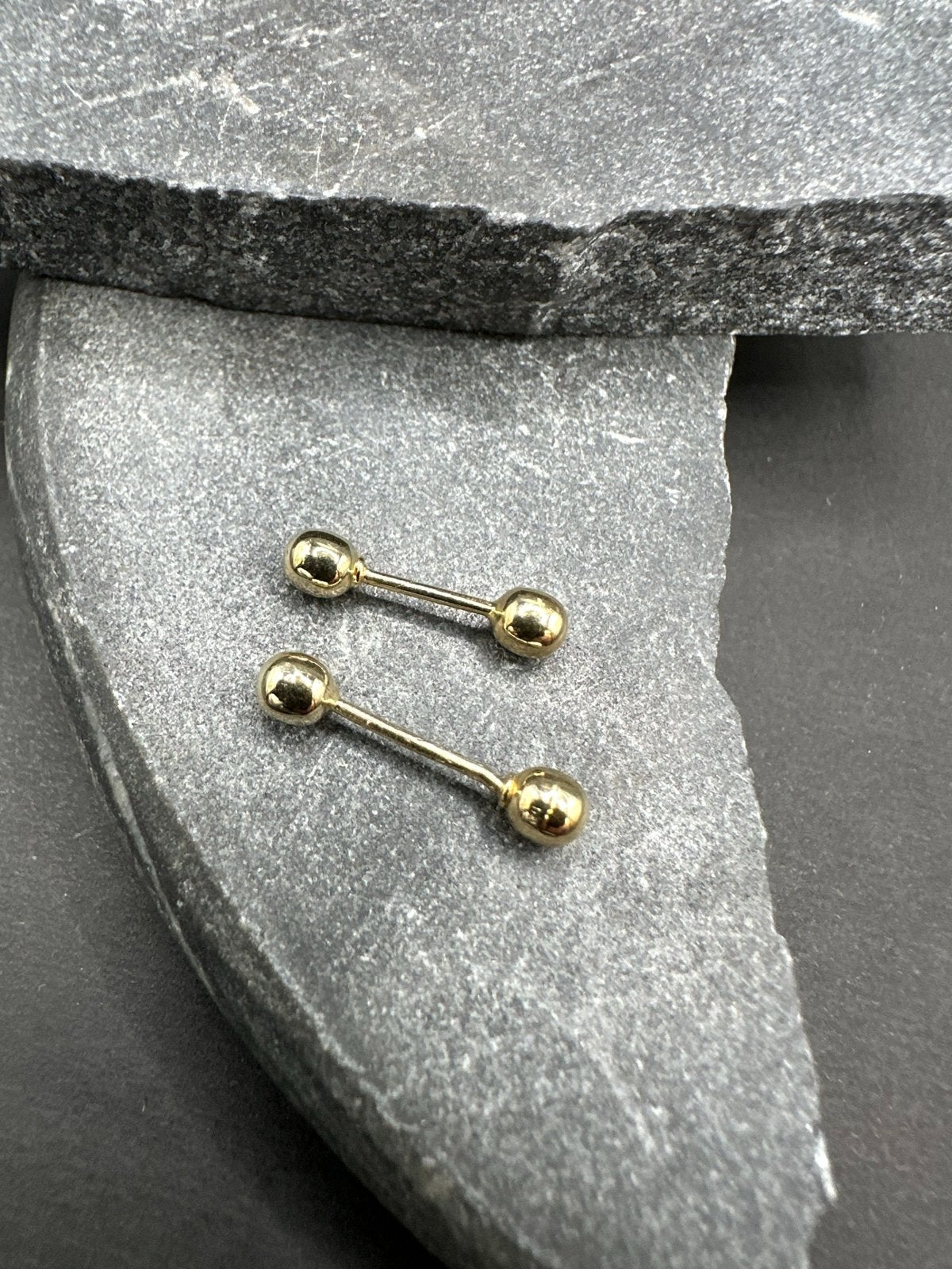 14k Gouden Tepelpiercing - Elegant en Duurzaam, Ophalen of Verzenden, Nieuw, Goud, Overige typen